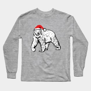 Christmas polar bear Long Sleeve T-Shirt